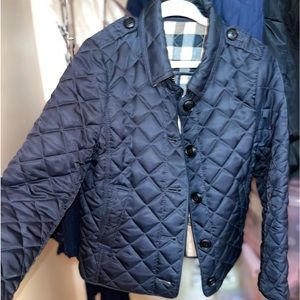 GIRLS Burberry quilted jacket
